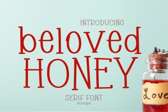 Beloved Honey Font - Featured Image