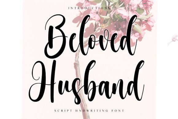 Beloved Husband Font - Featured Image