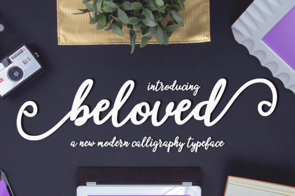 Beloved Script Font - Featured Image