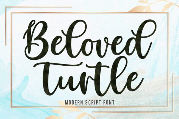 Beloved Turtle Font - Featured Image
