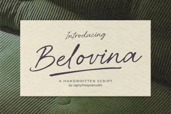 Belovina Font - Featured Image