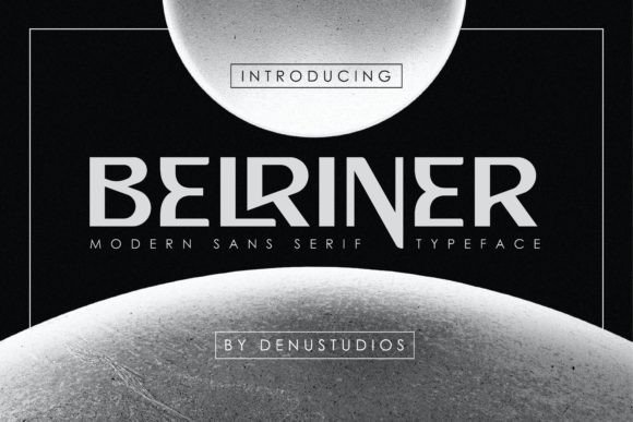 Belriner Font - Featured Image