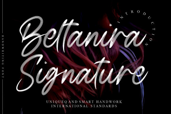 Beltanira Signature Font - Featured Image