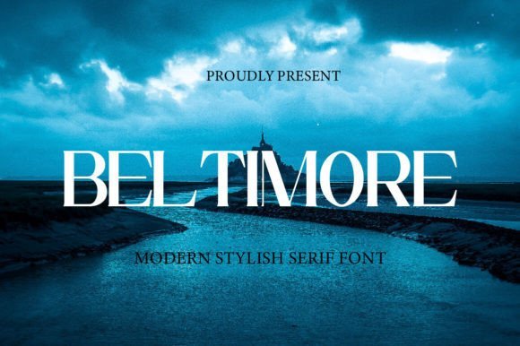 Beltimore Font - Featured Image