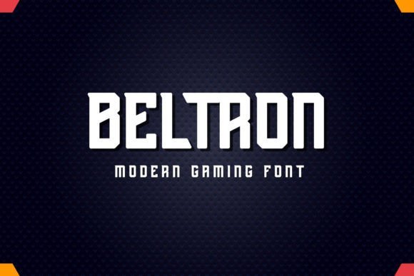 Beltron Font - Featured Image
