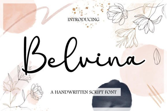 Belvina Font - Featured Image