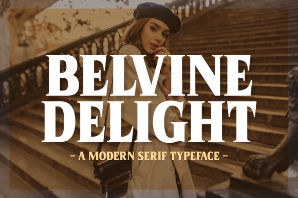 Belvine Delight Font - Featured Image