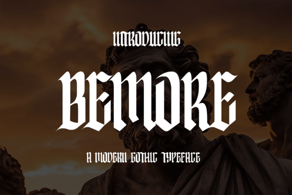 Bemore Font - Featured Image