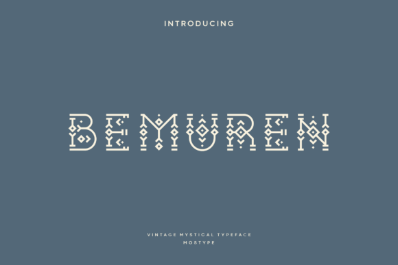 Bemuren Font - Featured Image