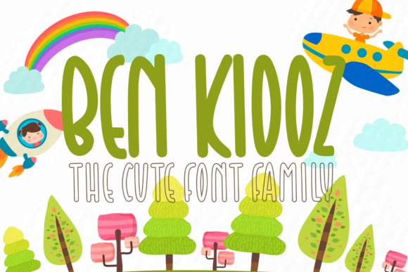 Ben Kidoz Font - Featured Image