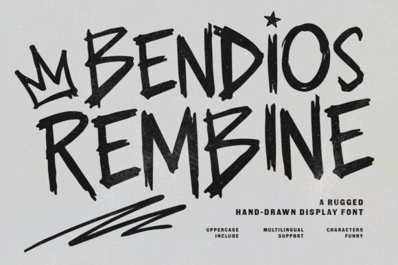 Bendios Rembine Font - Featured Image