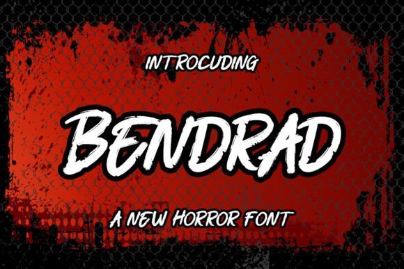 Bendrad Font - Featured Image