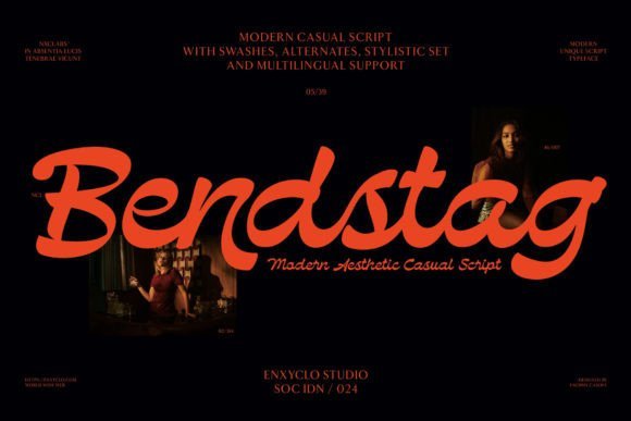 Bendstag Font - Featured Image