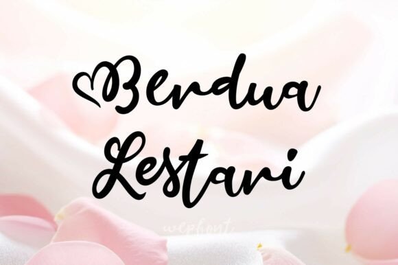 Bendua Lestari Font - Featured Image