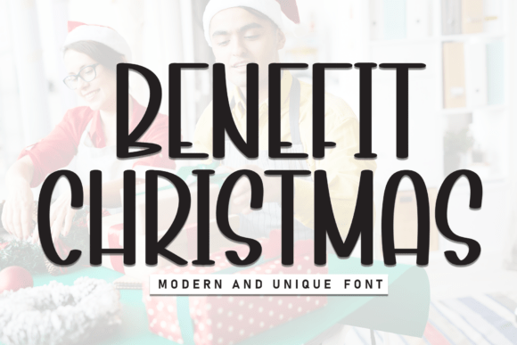 Benefit Christmas Font - Featured Image