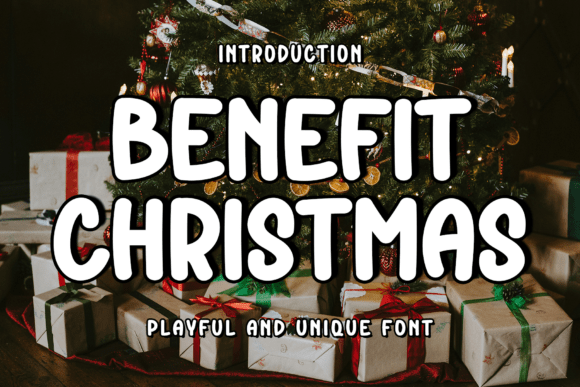 Benefit Christmas Font - Featured Image