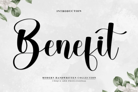Benefit Font - Featured Image