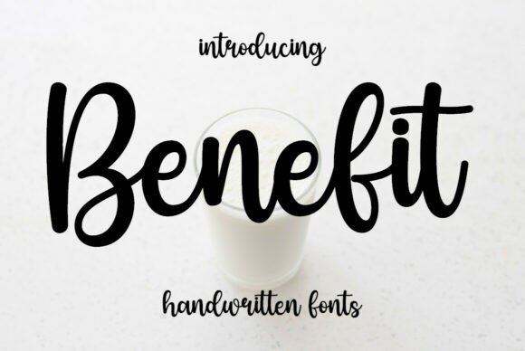 Benefit Font - Featured Image