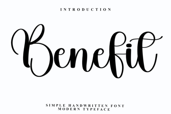 Benefit Font - Featured Image