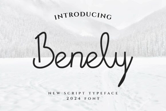 Benely Font - Featured Image