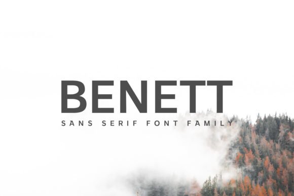 Benett Family Font - Featured Image