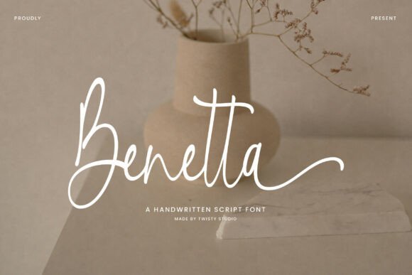 Benetta Font - Featured Image