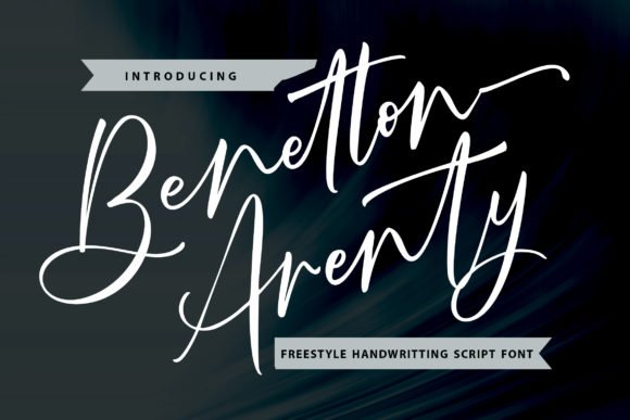 Benetton Arenty Font - Featured Image