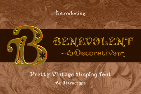 Benevolent Decorative Font - Featured Image