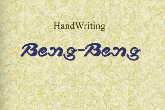 Beng Beng Font - Featured Image