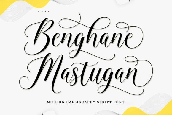 Benghane Mastugan Font - Featured Image