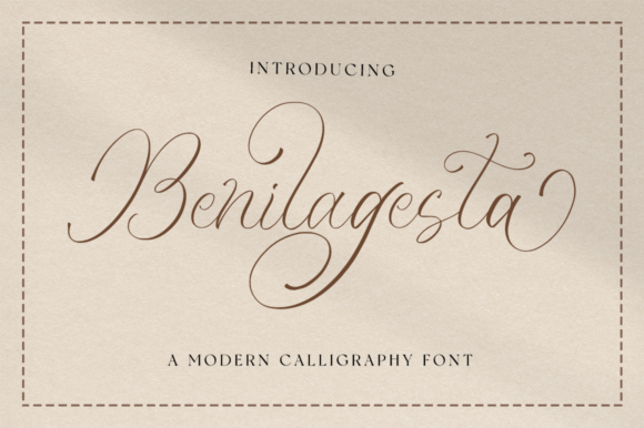 Benilagesta Font - Featured Image