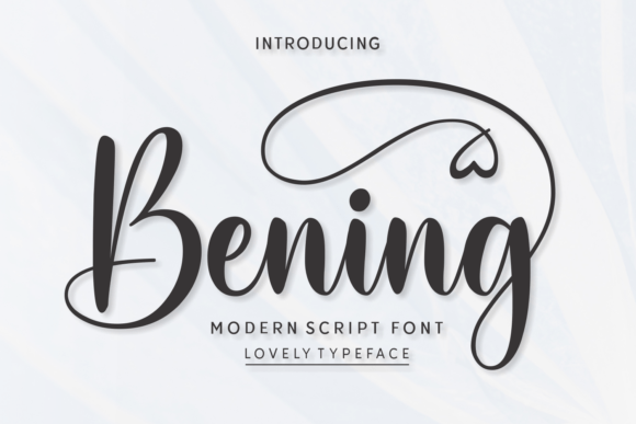 Bening Font - Featured Image