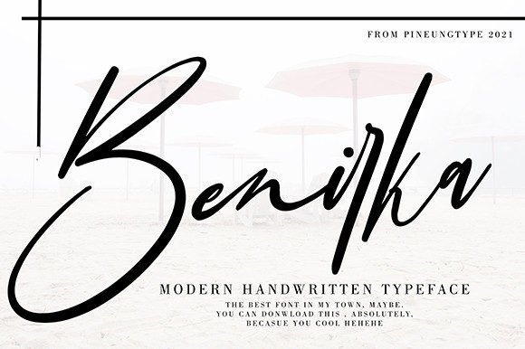 Benirka Font - Featured Image