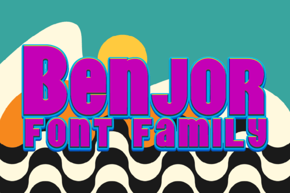 Benjor Family Font - Featured Image