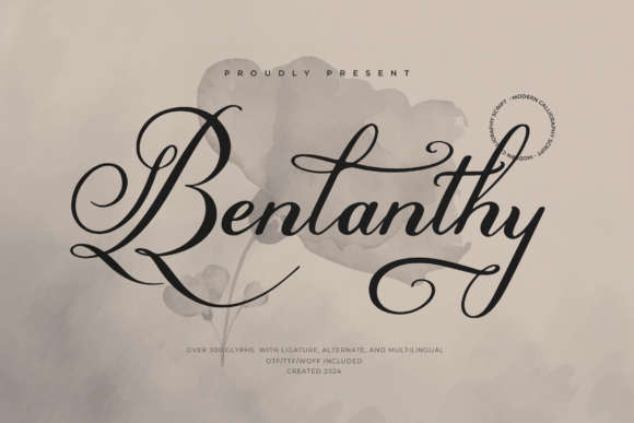 Benlanthy Font - Featured Image