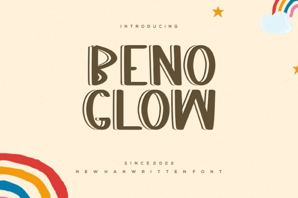 Benoglow Font - Featured Image