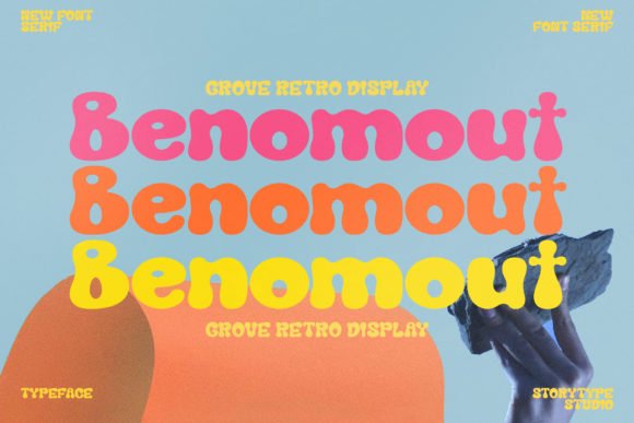 Benomout Font - Featured Image