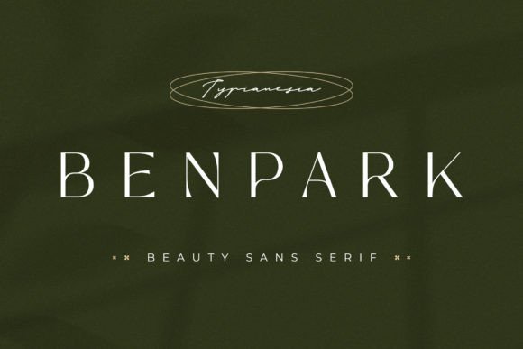 Benpark Font - Featured Image