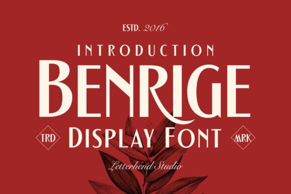 Benrige Font - Featured Image
