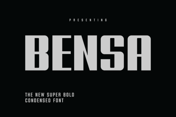 Bensa Font - Featured Image