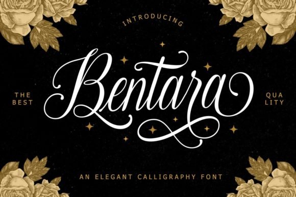 Bentara Script Font - Featured Image