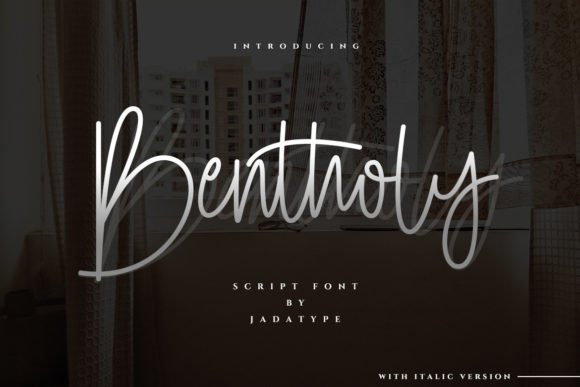 Bentholy Font - Featured Image