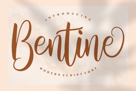 Bentine Script Font - Featured Image