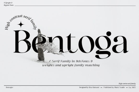 Bentoga Font - Featured Image