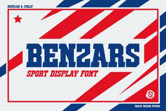 Benzars Font - Featured Image