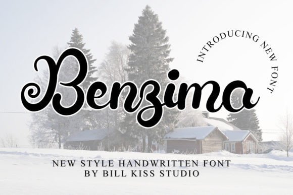 Benzima Font - Featured Image