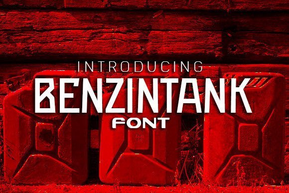 Benzintank Font - Featured Image