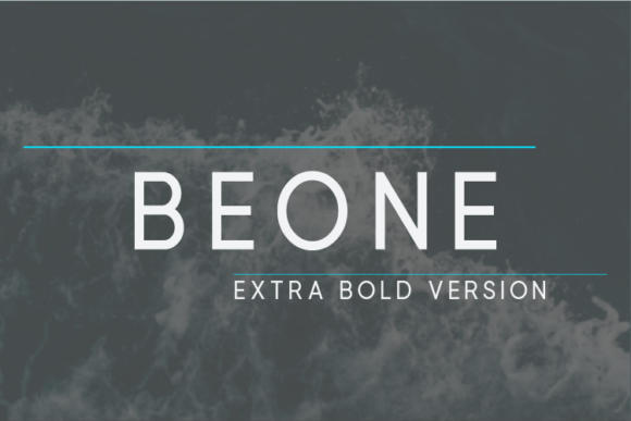 Beone Extra Bold Font - Featured Image