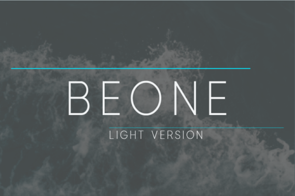 Beone Light Font - Featured Image