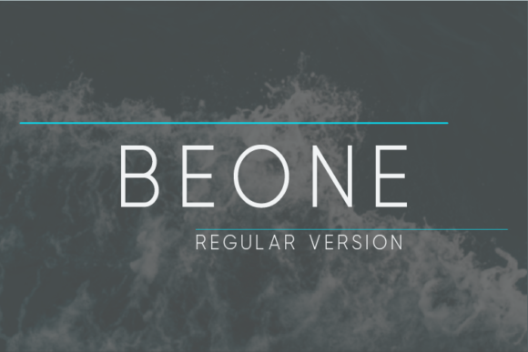 Beone Regular Font - Featured Image